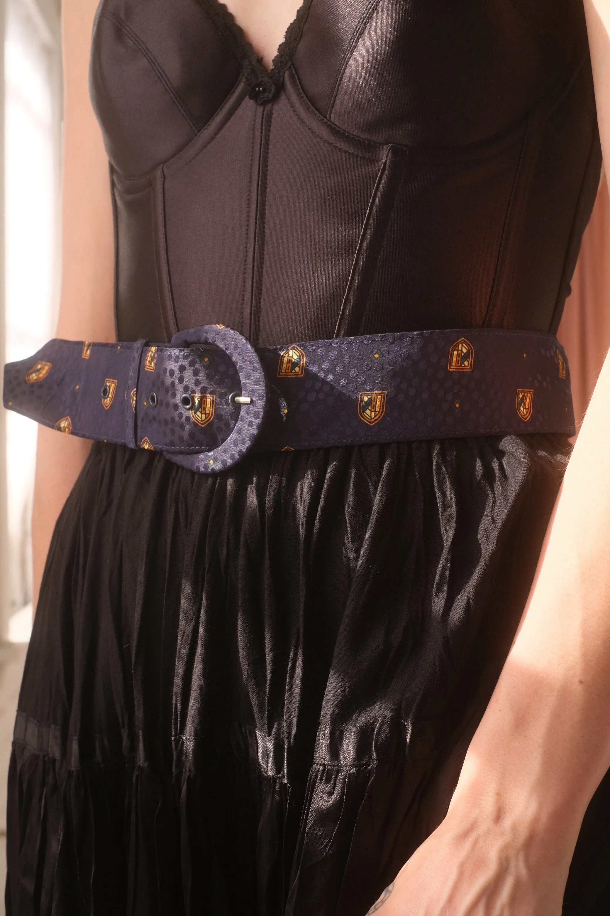 1980s Satin Belt