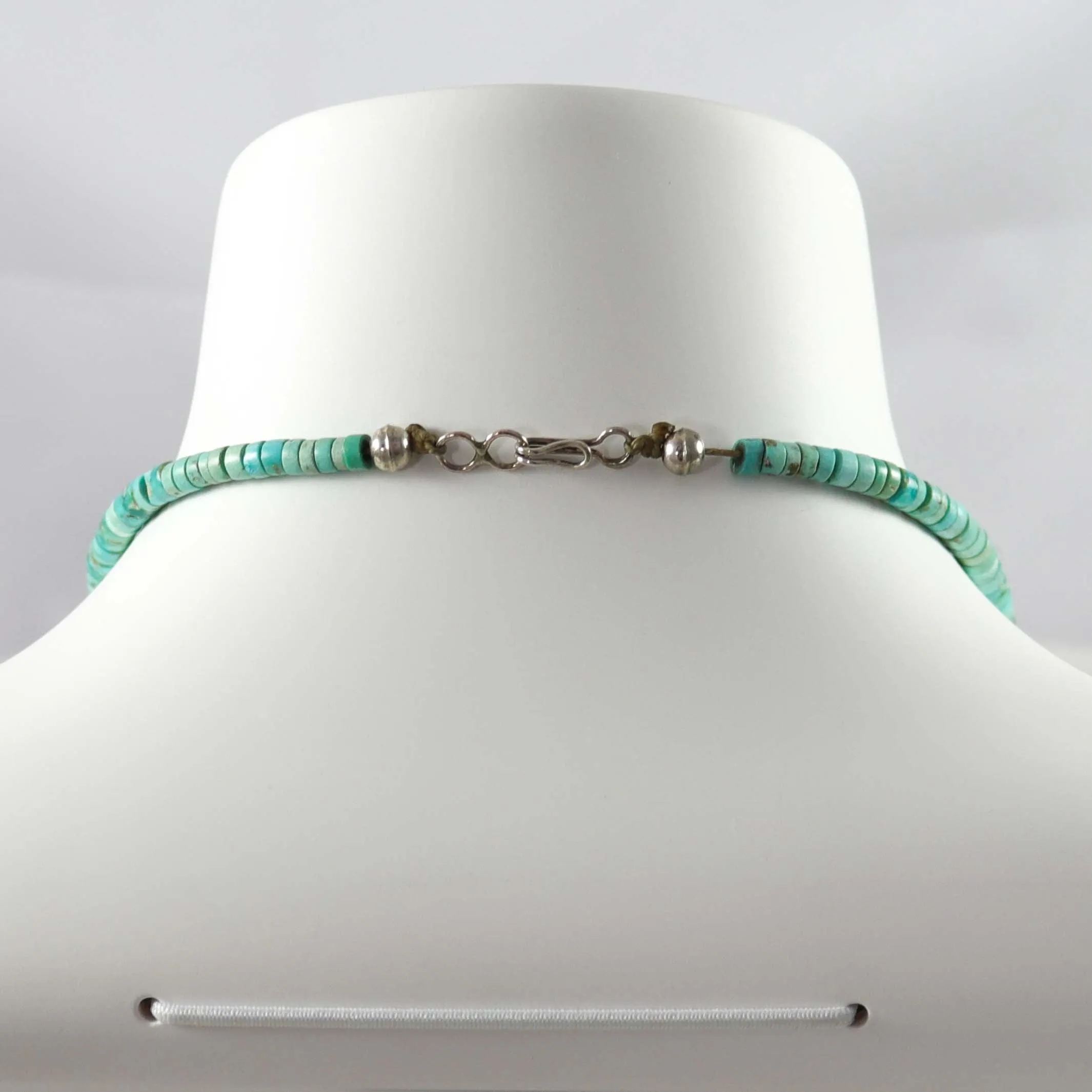 1980s Turquoise Heishi Necklace