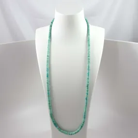 1980s Turquoise Heishi Necklace