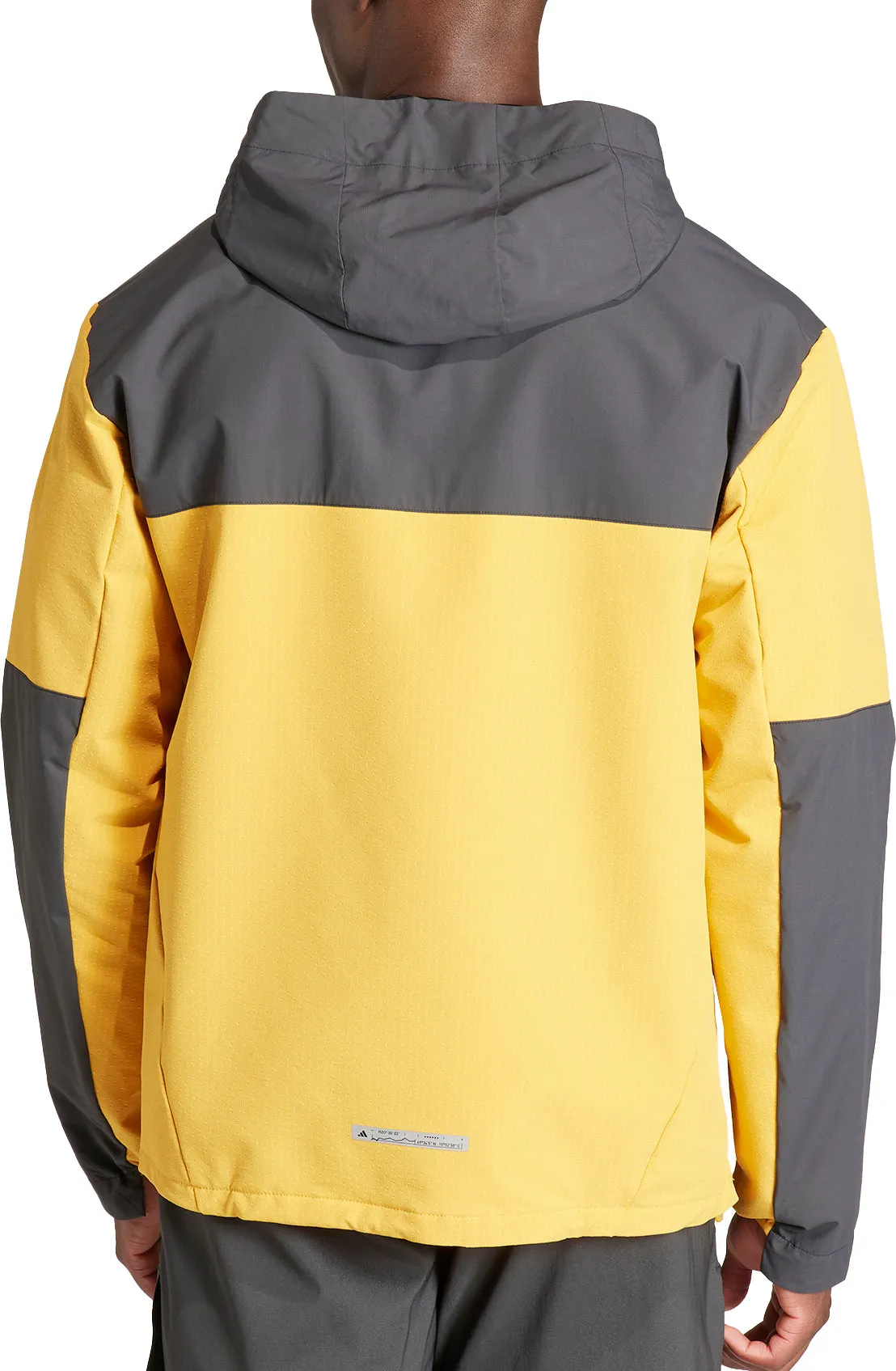 adidas Ultimate Conquer The Elements COLD.RDY Mens Running Jacket - Yellow