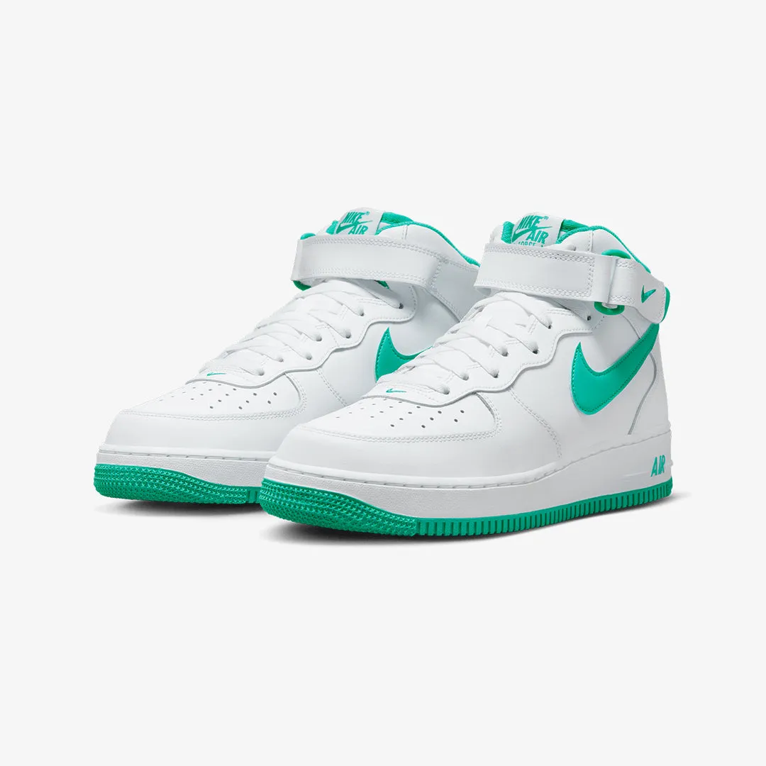 AIR FORCE 1 MID '07 'WHITE/CLEAR JADE'