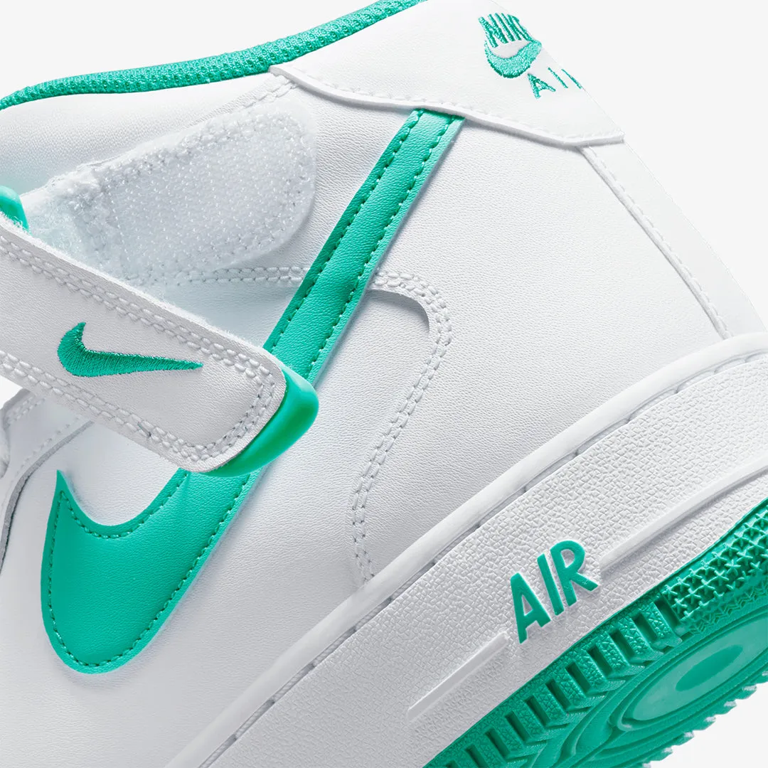 AIR FORCE 1 MID '07 'WHITE/CLEAR JADE'