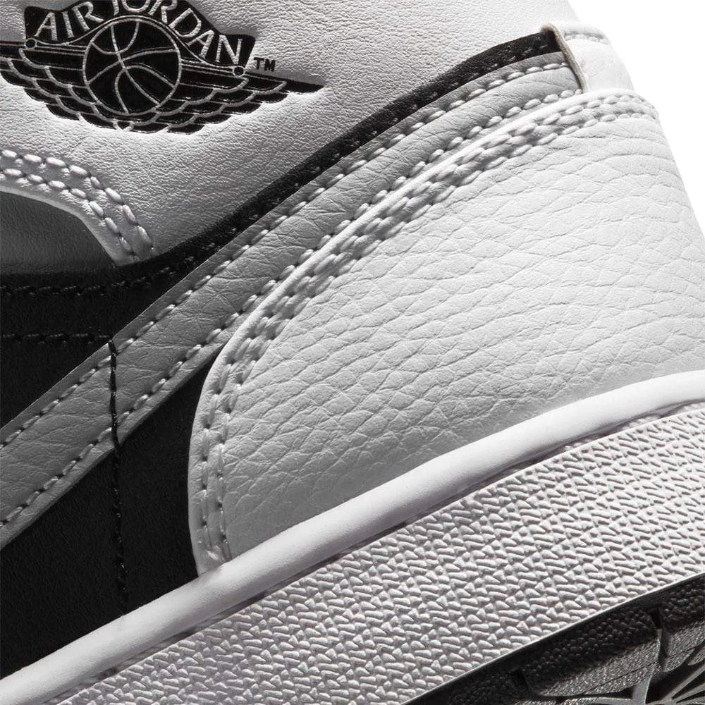 Air Jordan 1 Mid GS 'White Shadow'