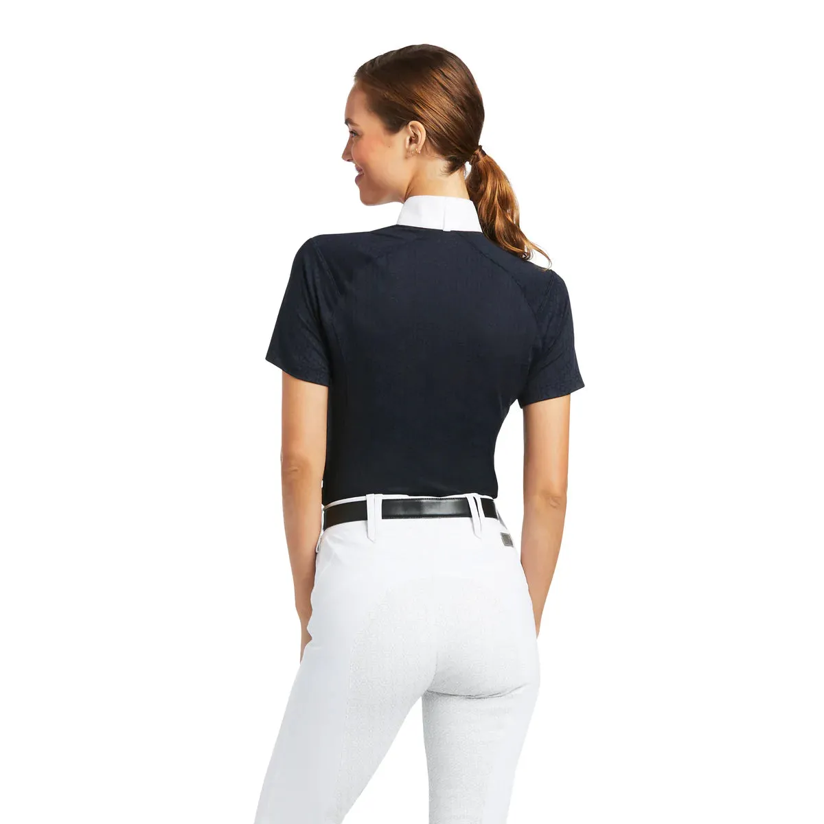 Ariat Women's Showstopper Show Shirt- Navy