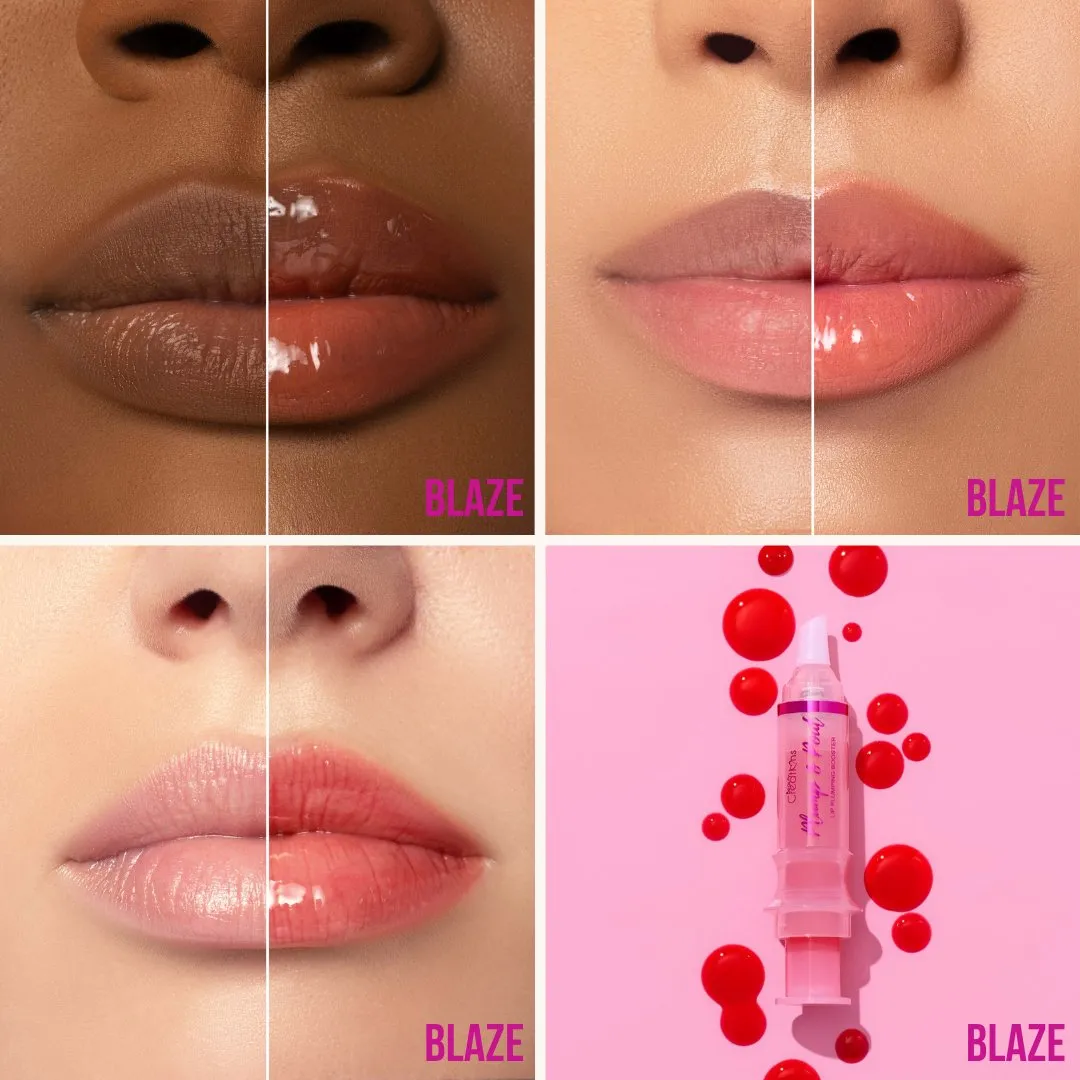 BEAUTYCREATIONS Plum & Pout Lip Plumping Booster Gloss Brillo Refuerzador de Labios