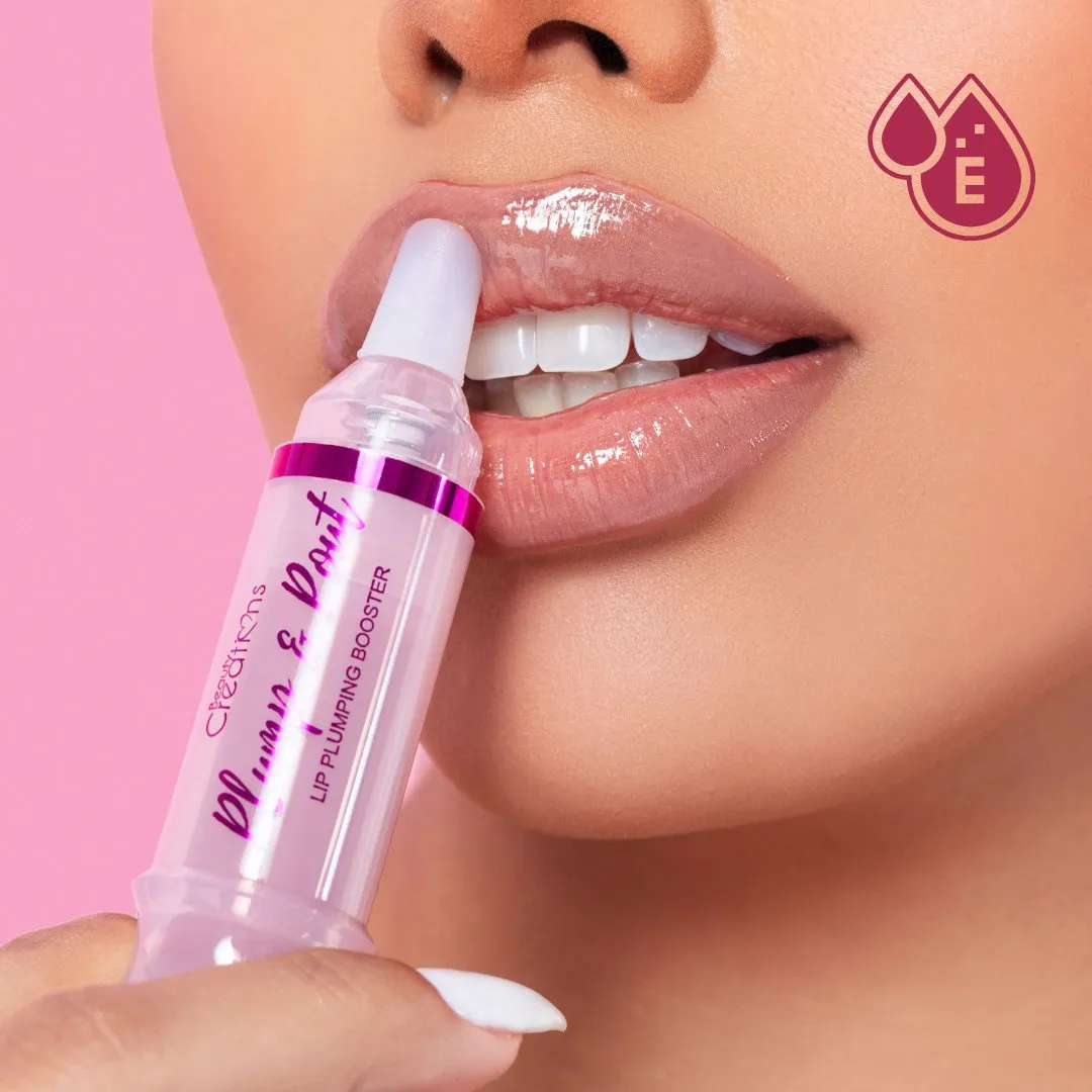 BEAUTYCREATIONS Plum & Pout Lip Plumping Booster Gloss Brillo Refuerzador de Labios