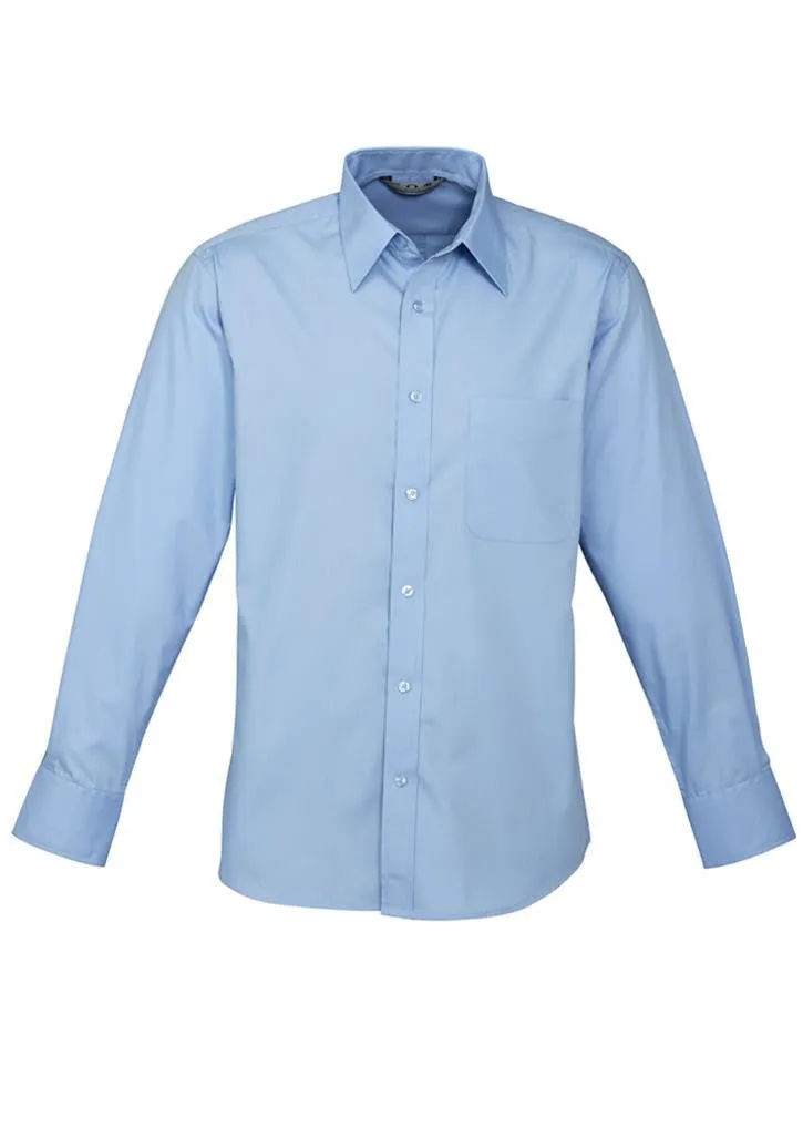 Biz Collection Mens Base L/S Shirt (S10510)