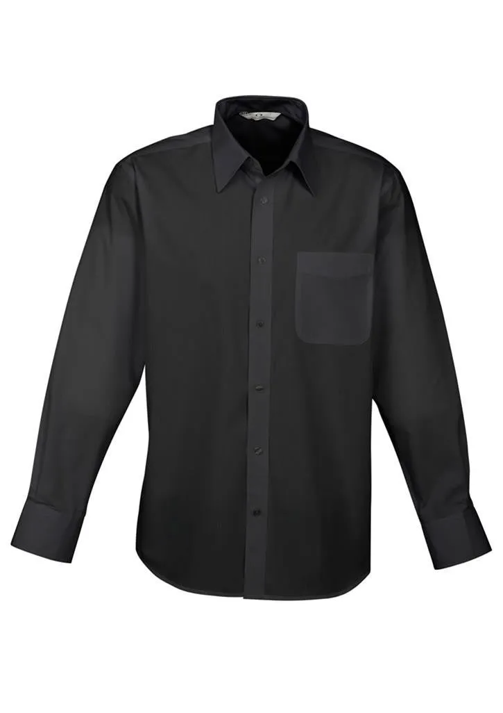 Biz Collection Mens Base L/S Shirt (S10510)