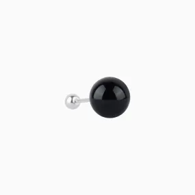 Black Agate Stud