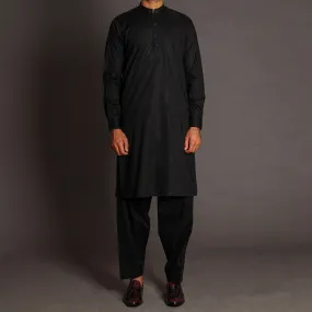 Black Shalwar Qameez