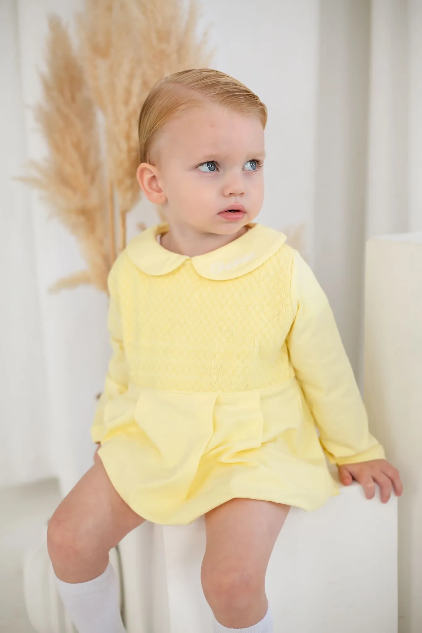 Boys Lemon Romper