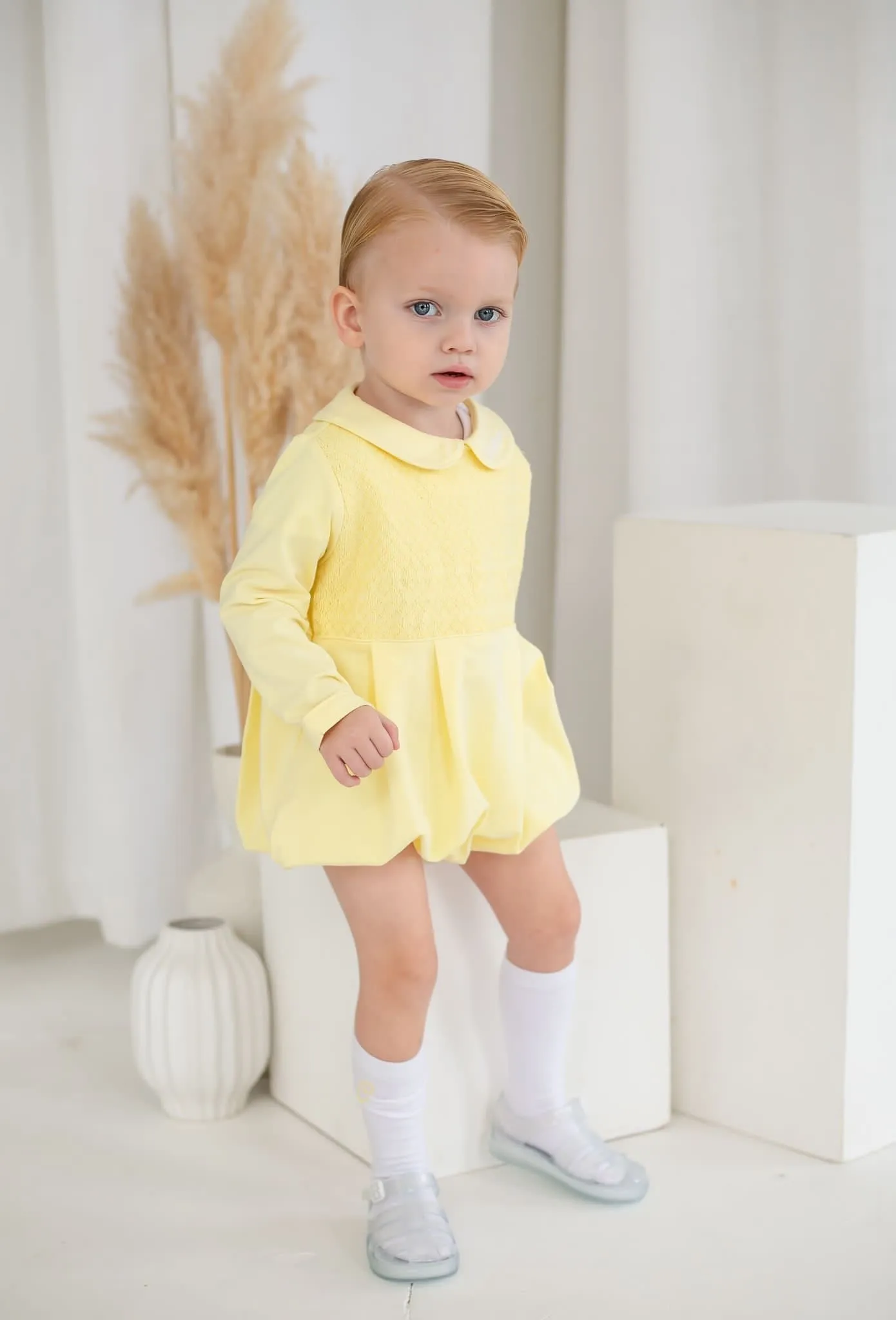 Boys Lemon Romper