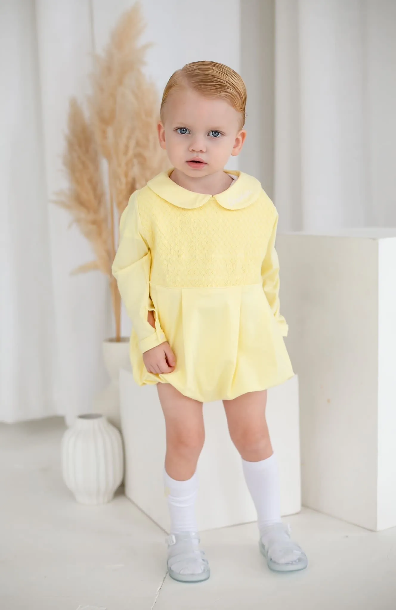 Boys Lemon Romper