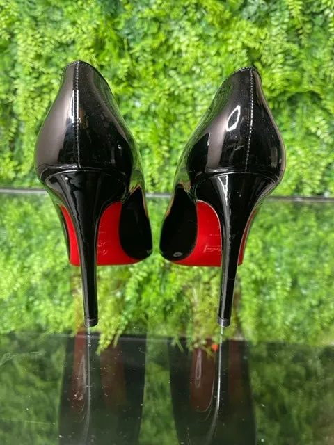 Brand New Christian Louboutin Pigalle Patent Pumps 37.5