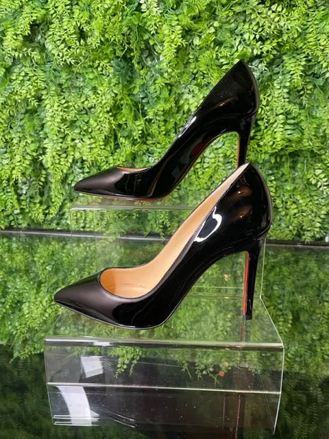 Brand New Christian Louboutin Pigalle Patent Pumps 37.5