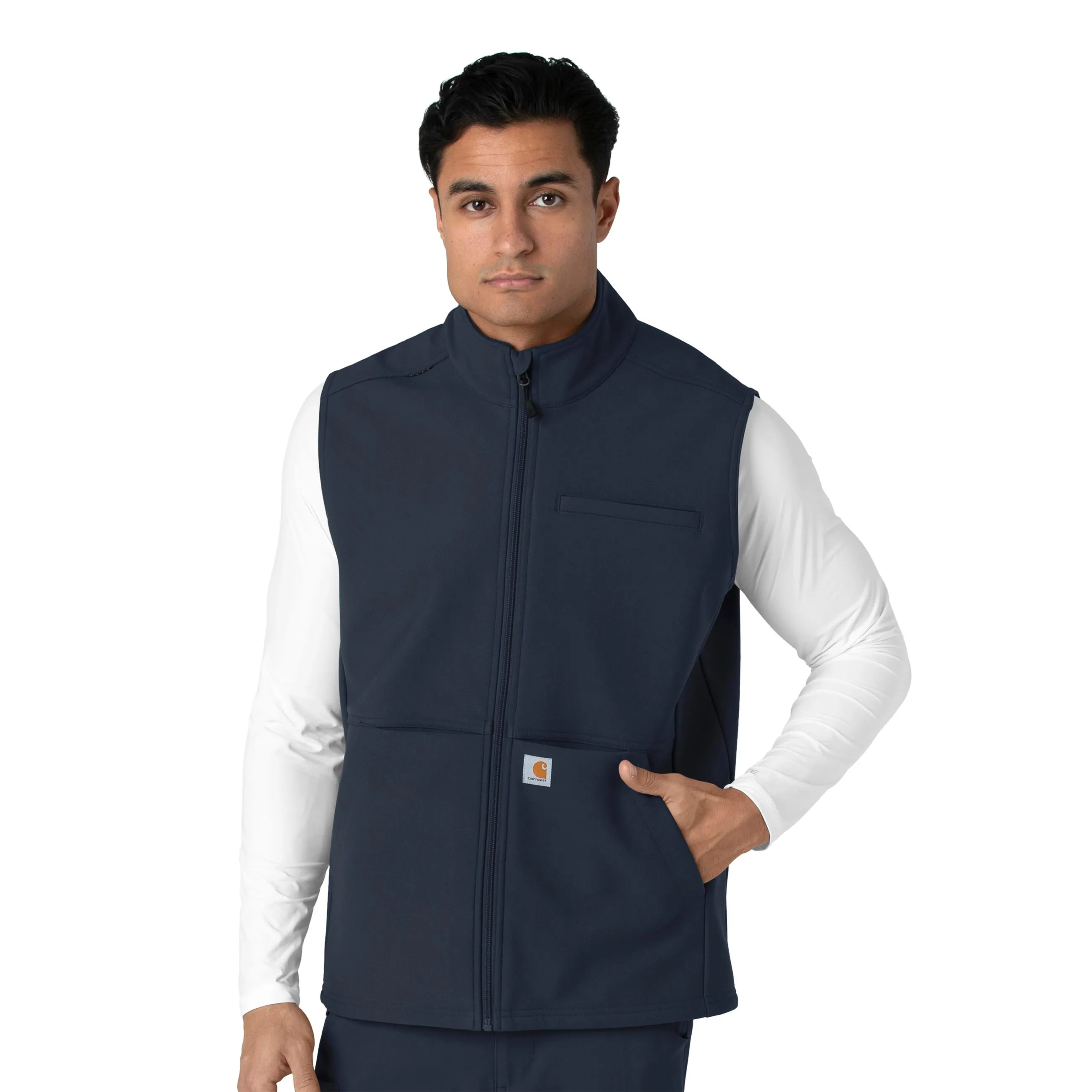 Carhartt Rugged Flex Men's Bonded Fleece Vest - Navy