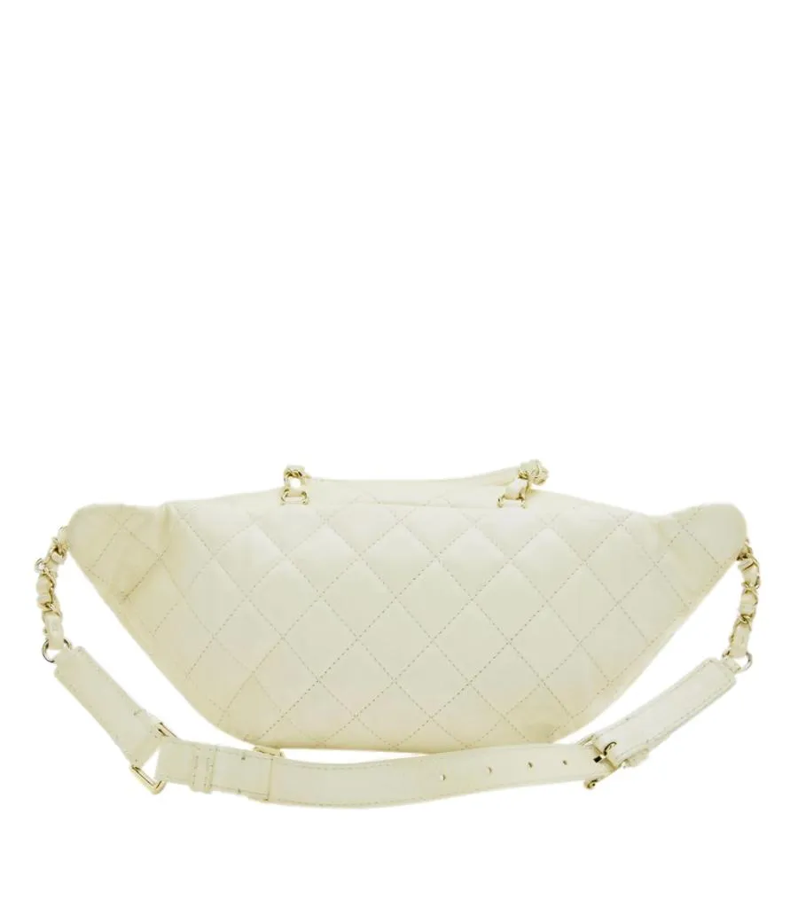 Chanel Iridescent Leather All About Waist Belt Bag