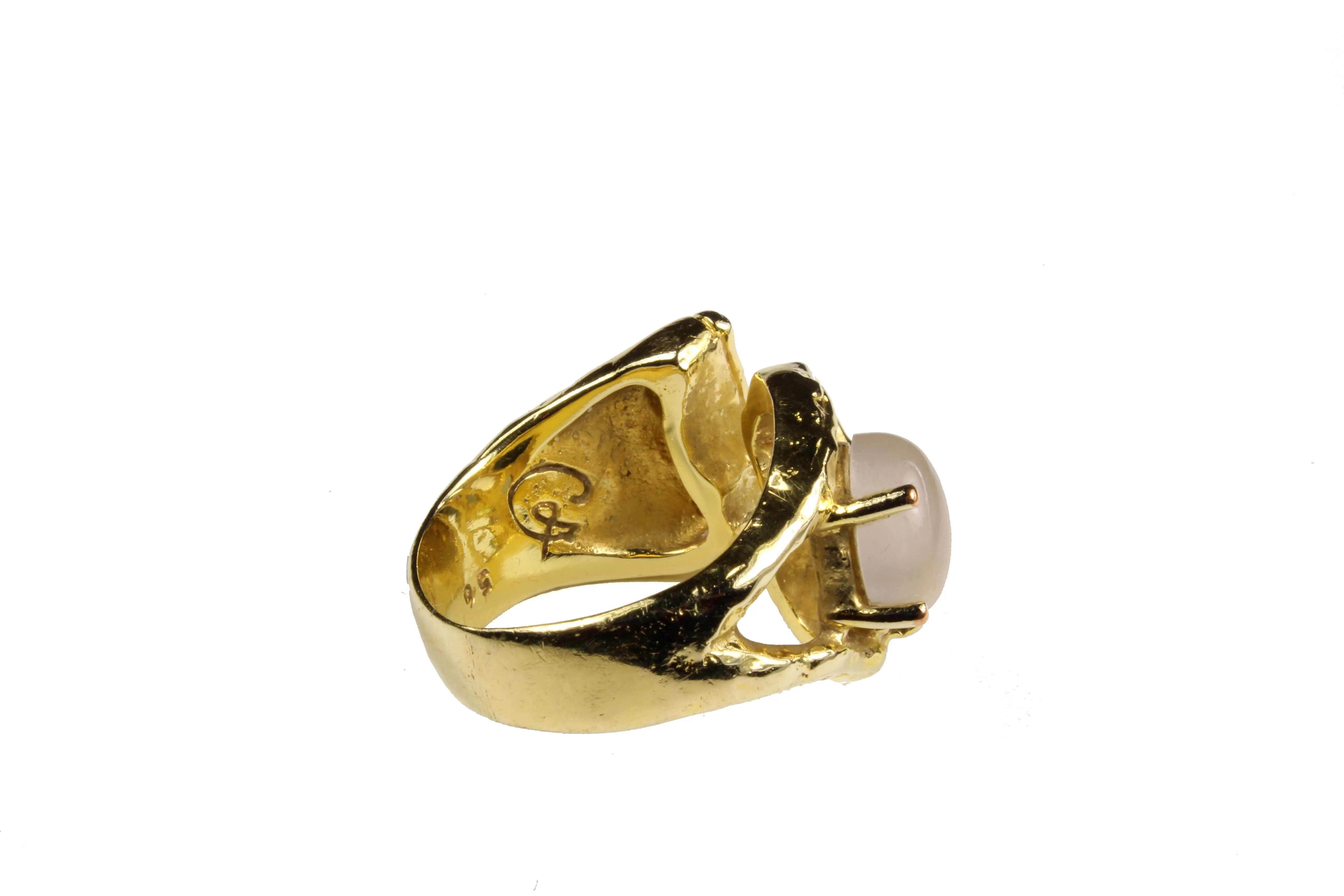 CHRISTIAN LACROIX semi precious stones ring