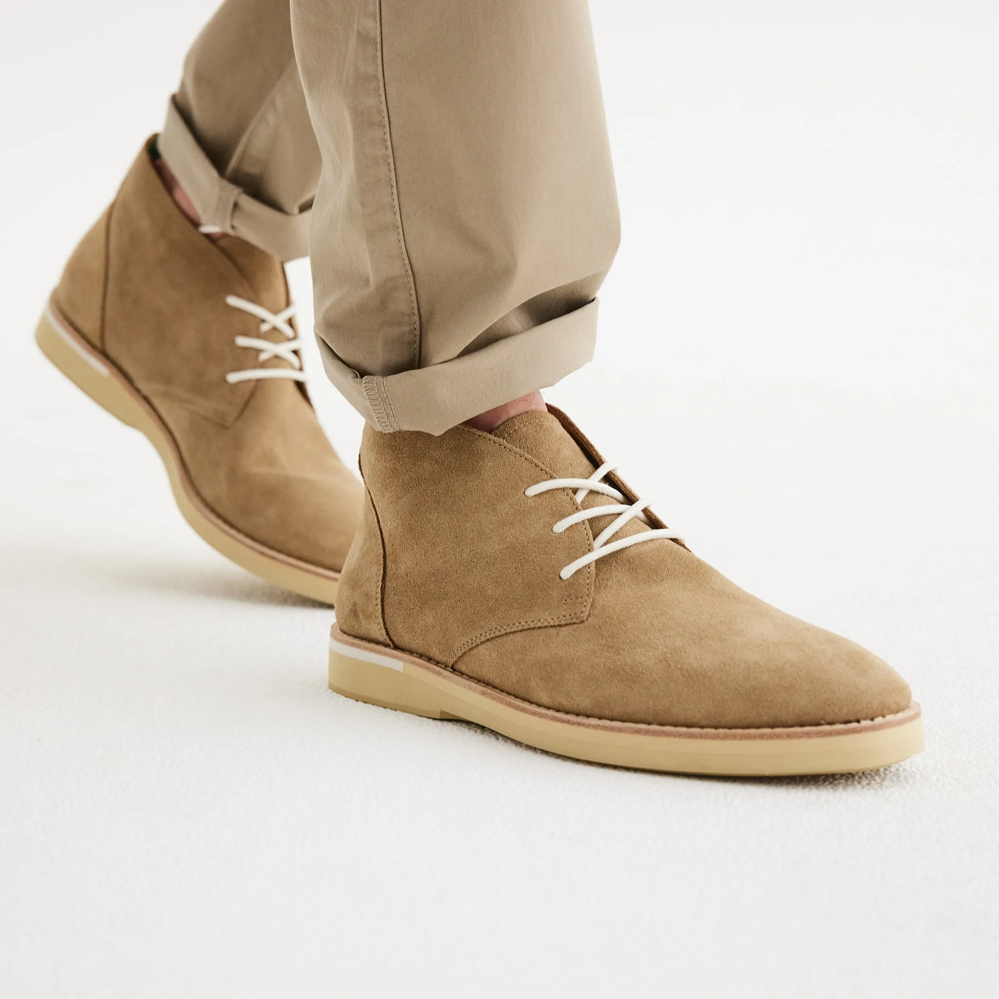 Chukka Mens Stack Sand