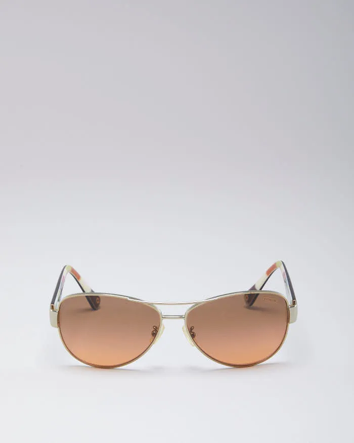 Coach Kristina Aviator Sunglasses