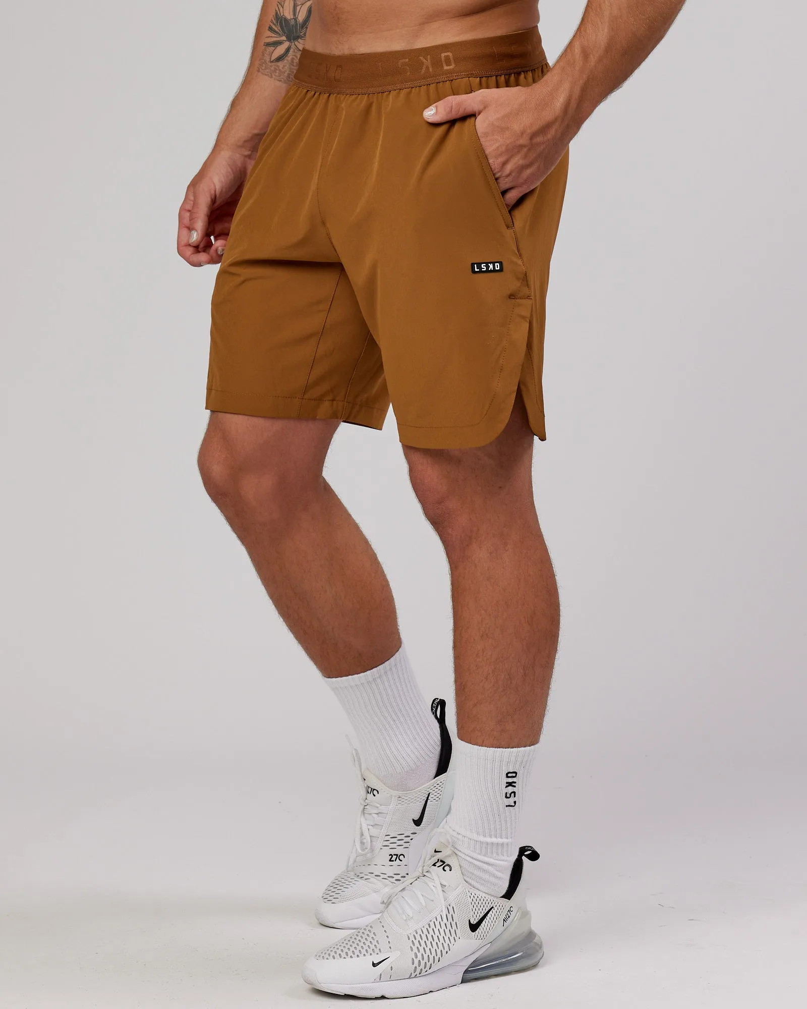 Competition 8" Performance Shorts - Camel