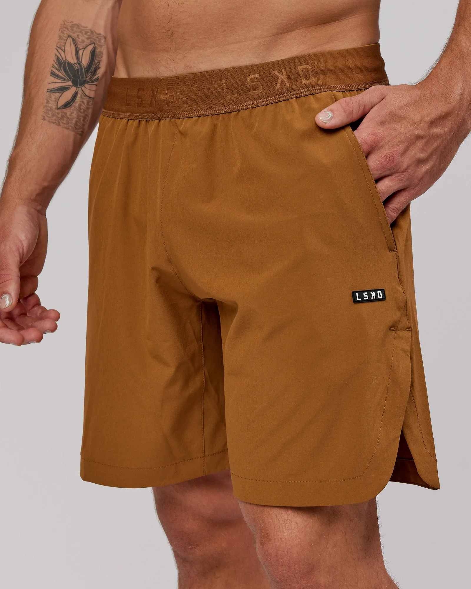 Competition 8" Performance Shorts - Camel