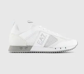 EA7 Emporio Armani Trainers Black & White White Silver