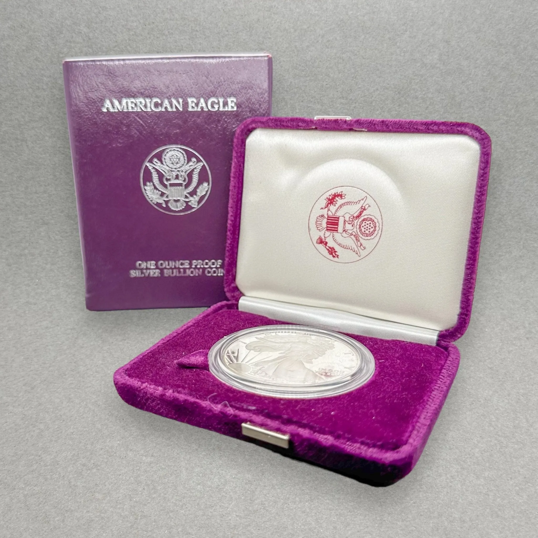 Estate 0.999 Fine Silver 1989-S American Eagle Dollar Coin