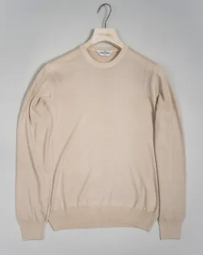 Gran Sasso Cashmere Crewneck Knit / Light Beige