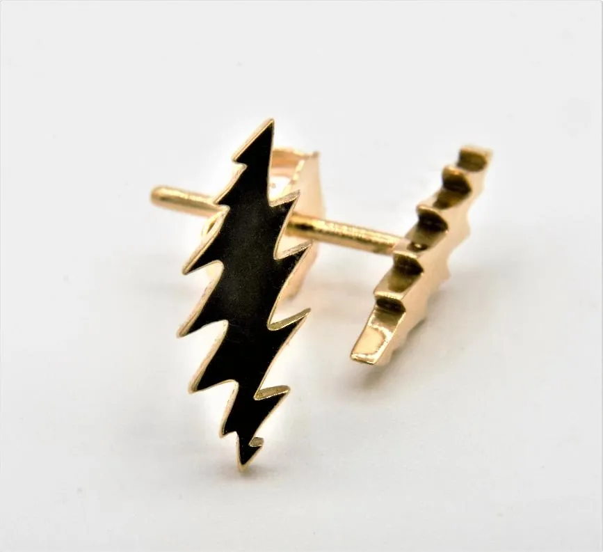 Grateful Bolt Post Earrings