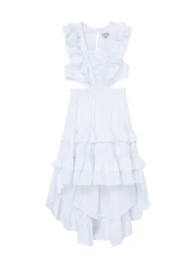 Habitual Kids High Low Ruffle Maxi Dress