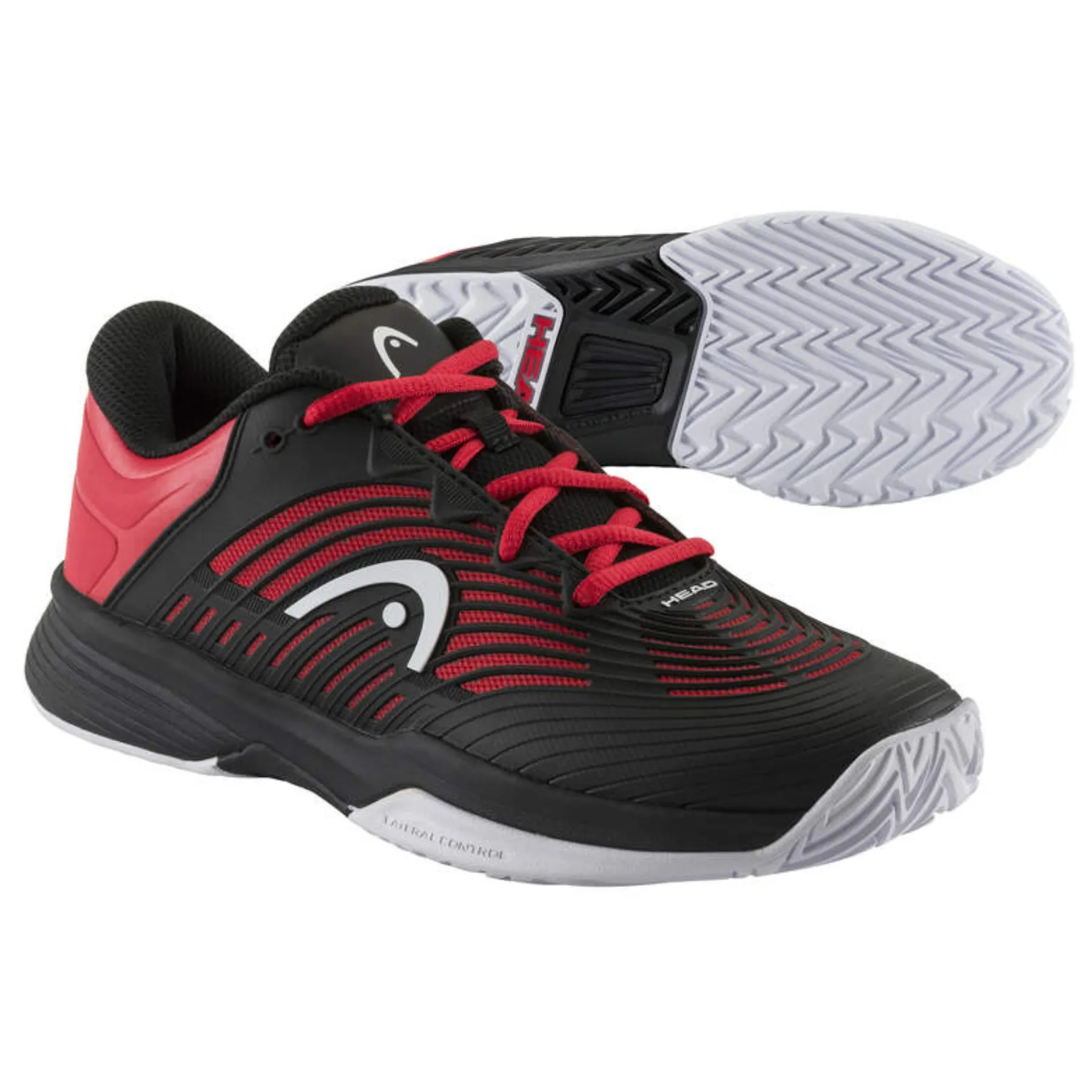 Head Revolt Pro 4.5 Junior Tennis Shoes - Black/Red