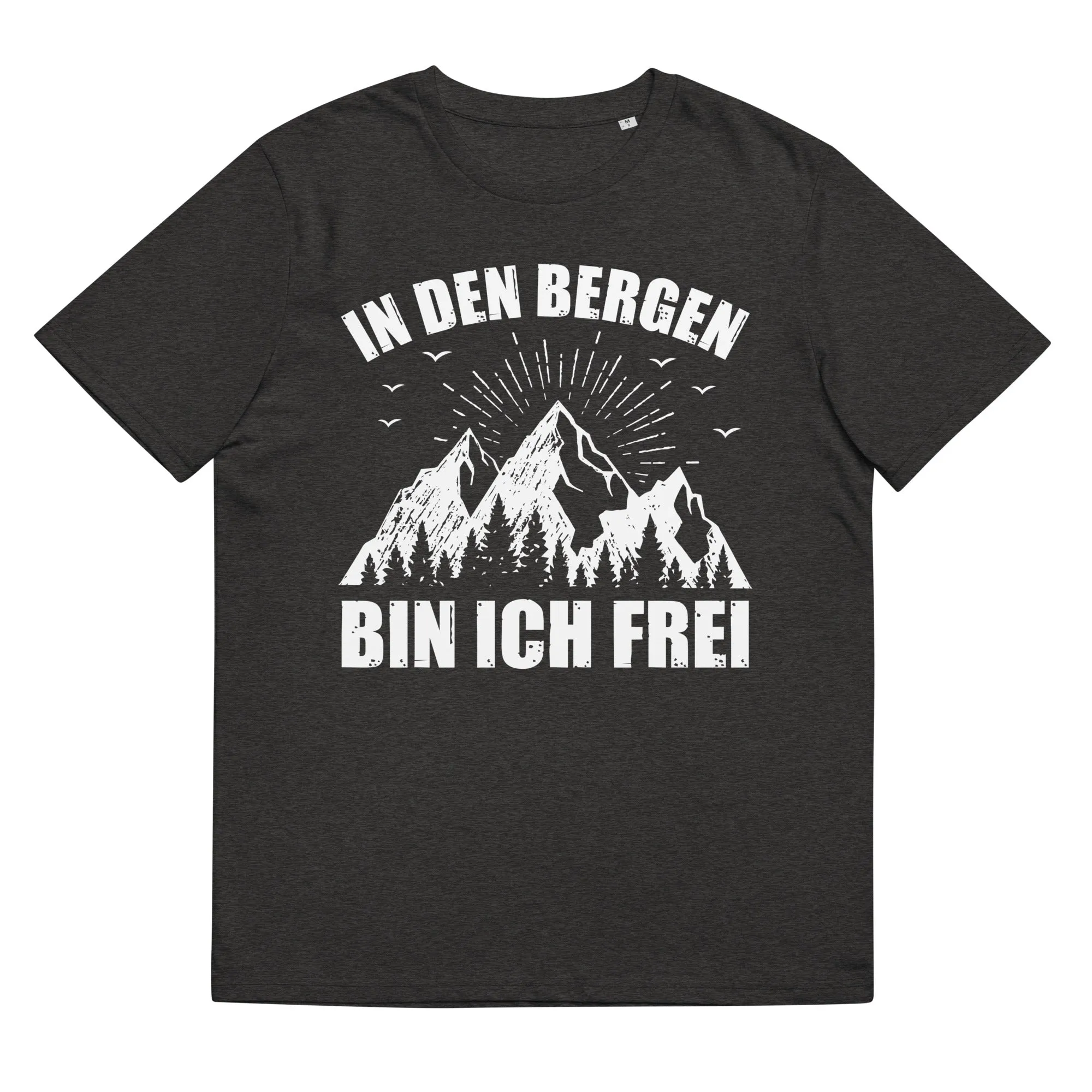 In Den Bergen Bin Ich Frei - Herren Premium Organic T-Shirt