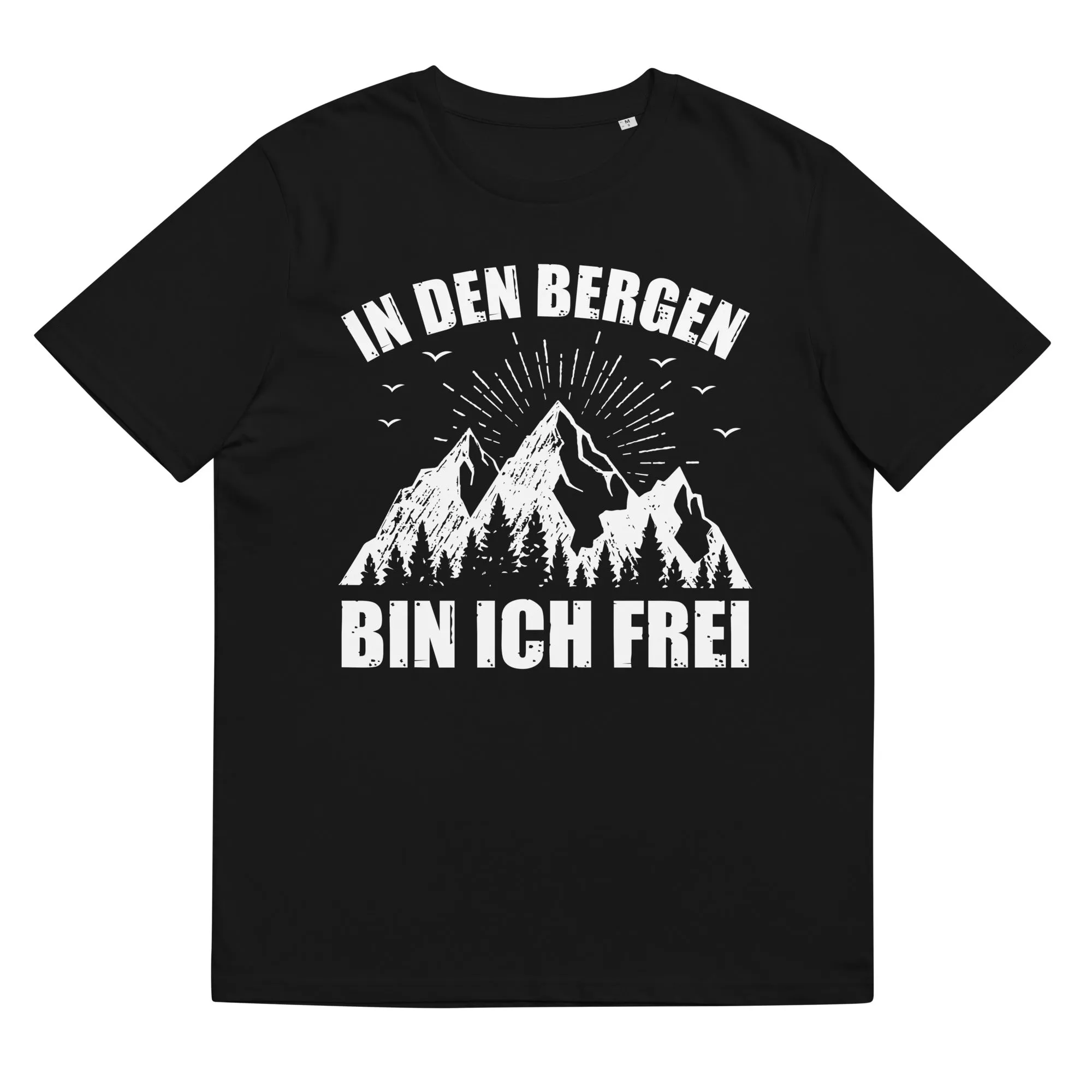 In Den Bergen Bin Ich Frei - Herren Premium Organic T-Shirt