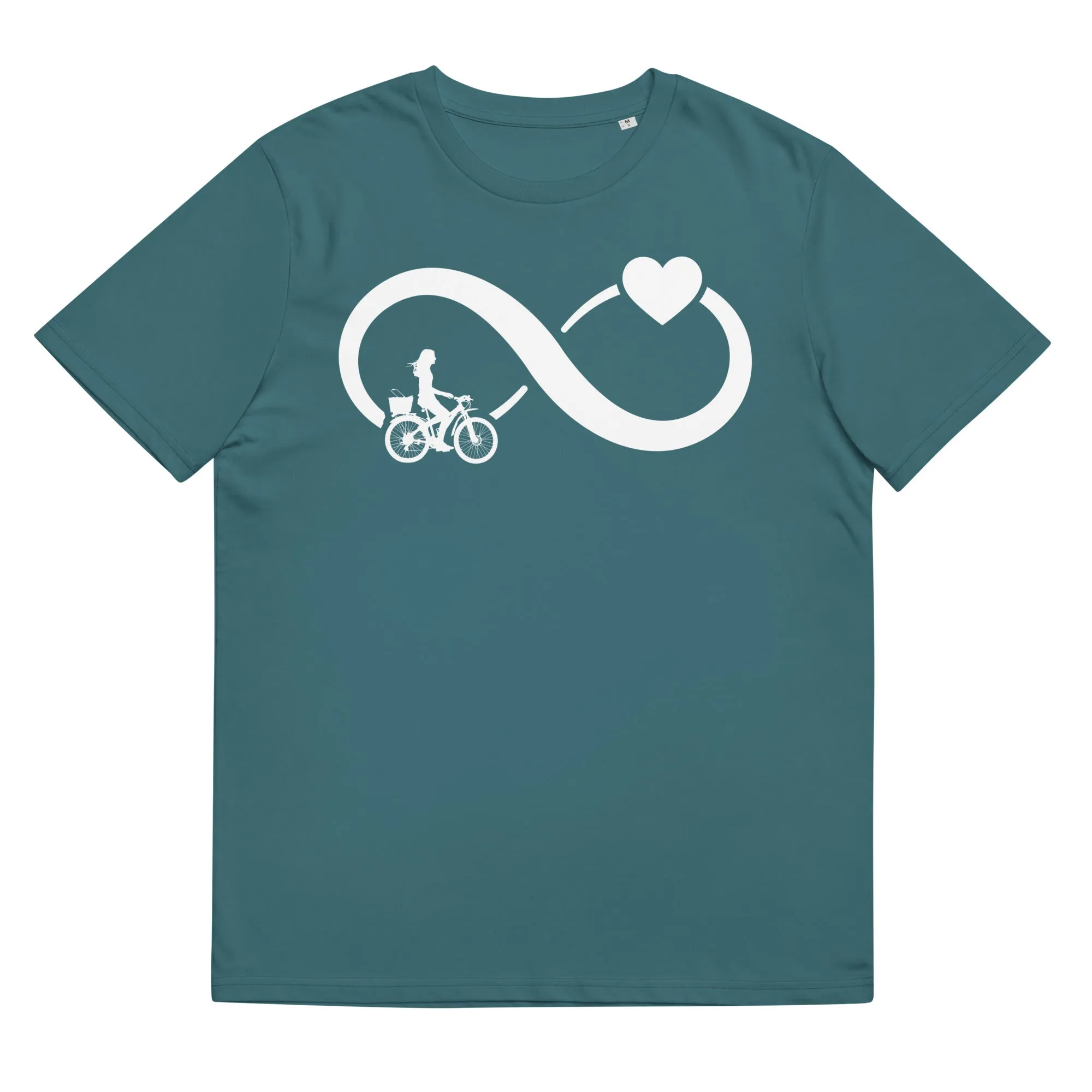 Infinity Heart and Cycling 2 - Herren Premium Organic T-Shirt