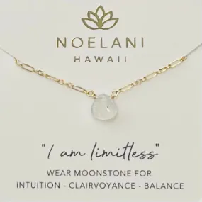 Infinity Moonstone Necklace