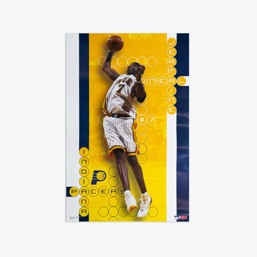 Jermaine O'Neal Vintage Poster