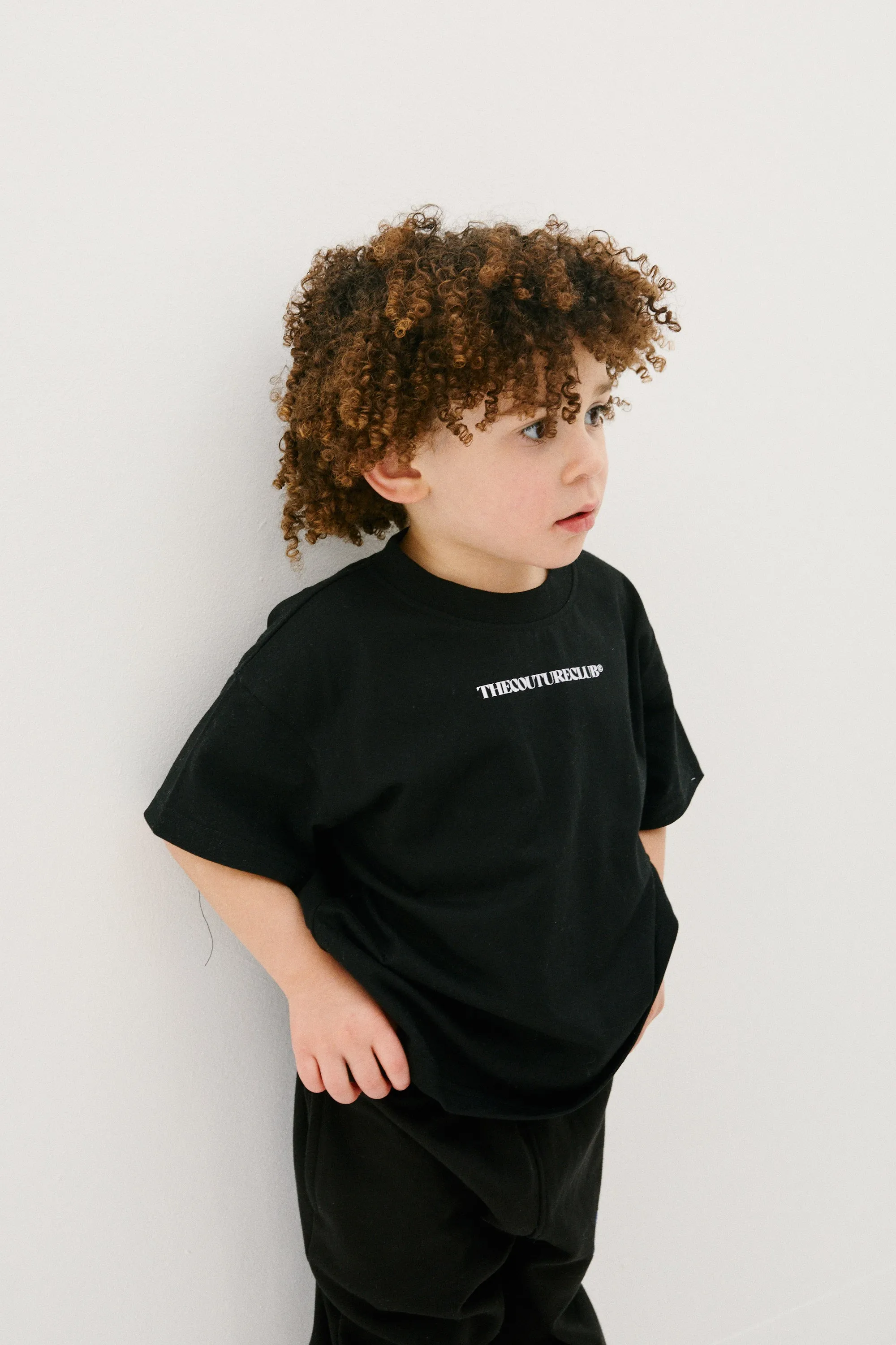 KIDS COPYRIGHT T-SHIRT - BLACK