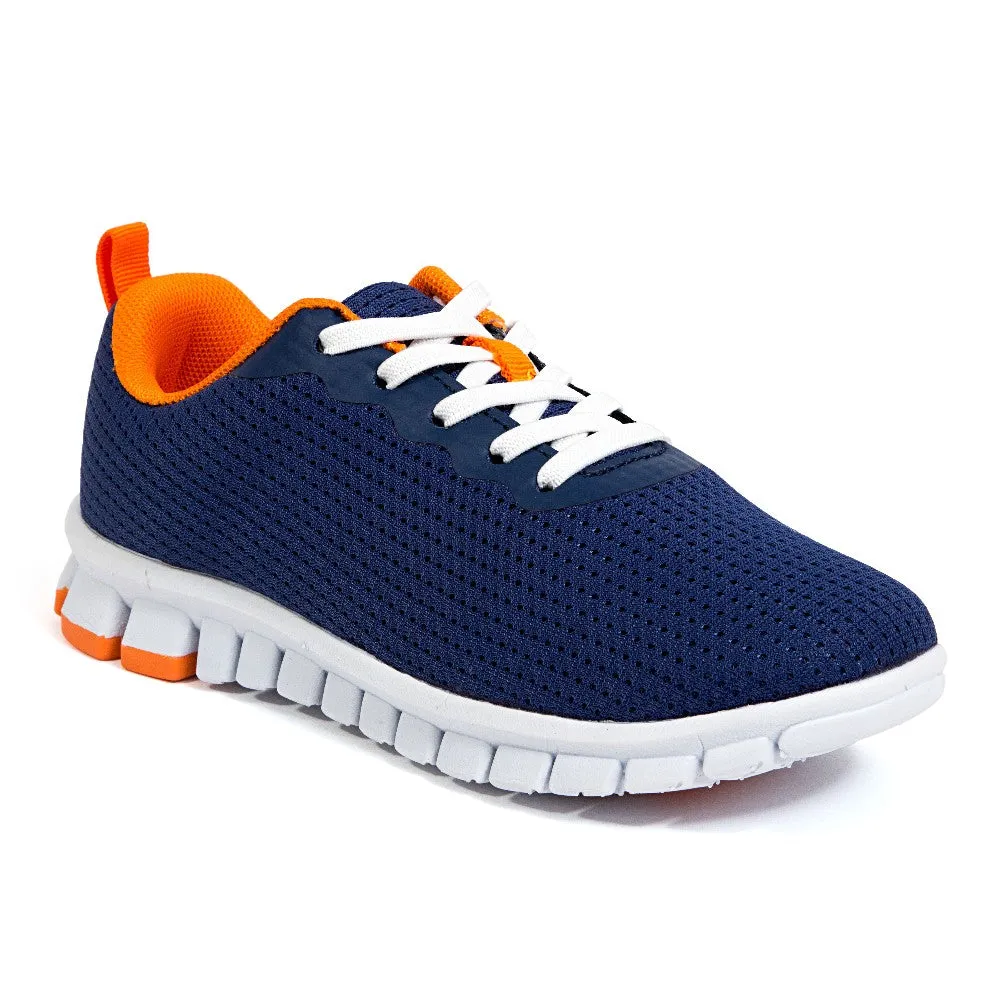 Kids' Haskell Jr. in Navy/Orange