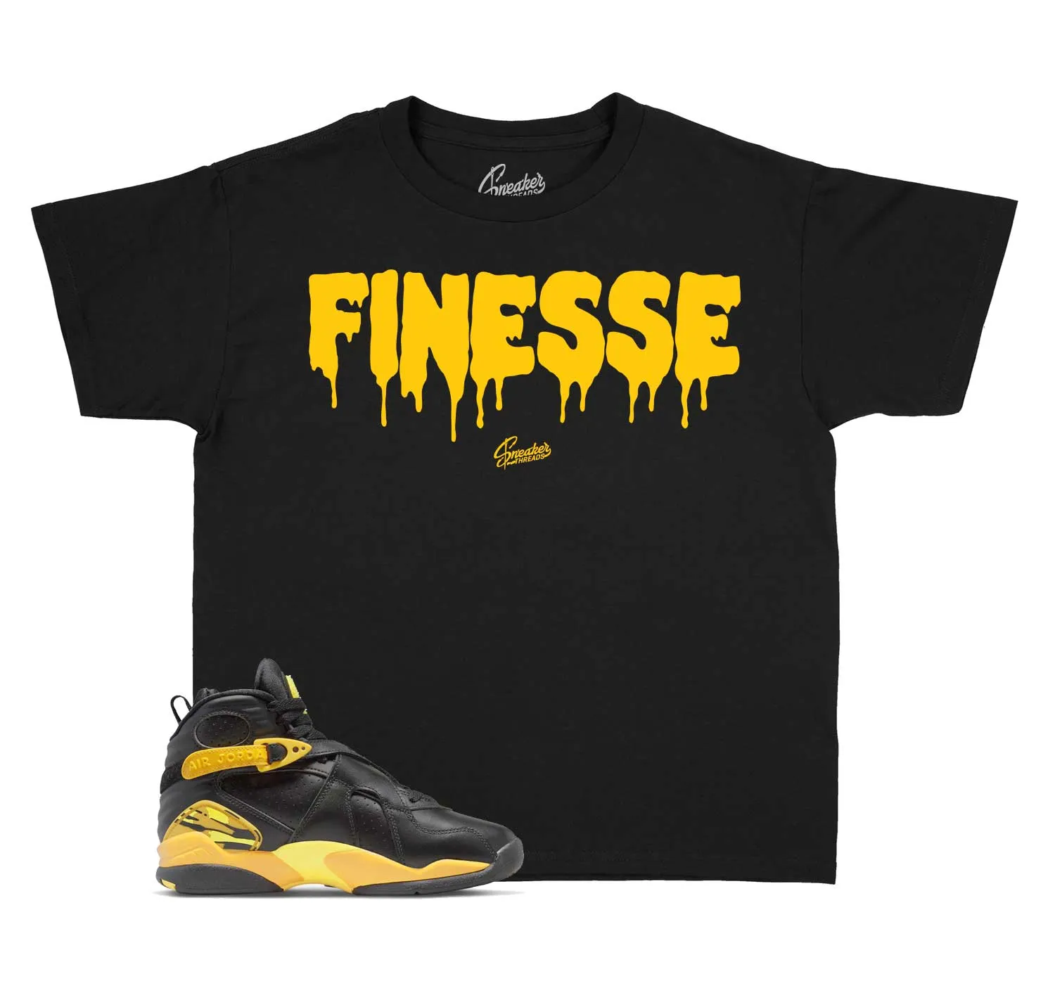 Kids Taxi 8 Shirt - Finesse - Black