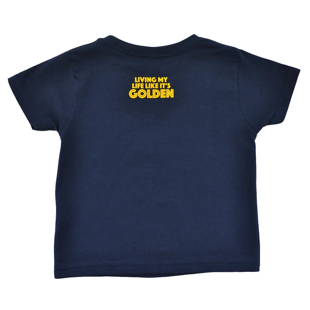 Kids Thrill Of Victory Golden State T-Shirt Navy