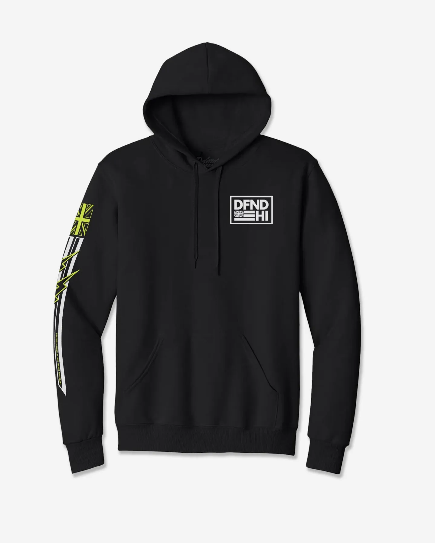 KI'I BANG BANG Black Sport-Wick Hoodie