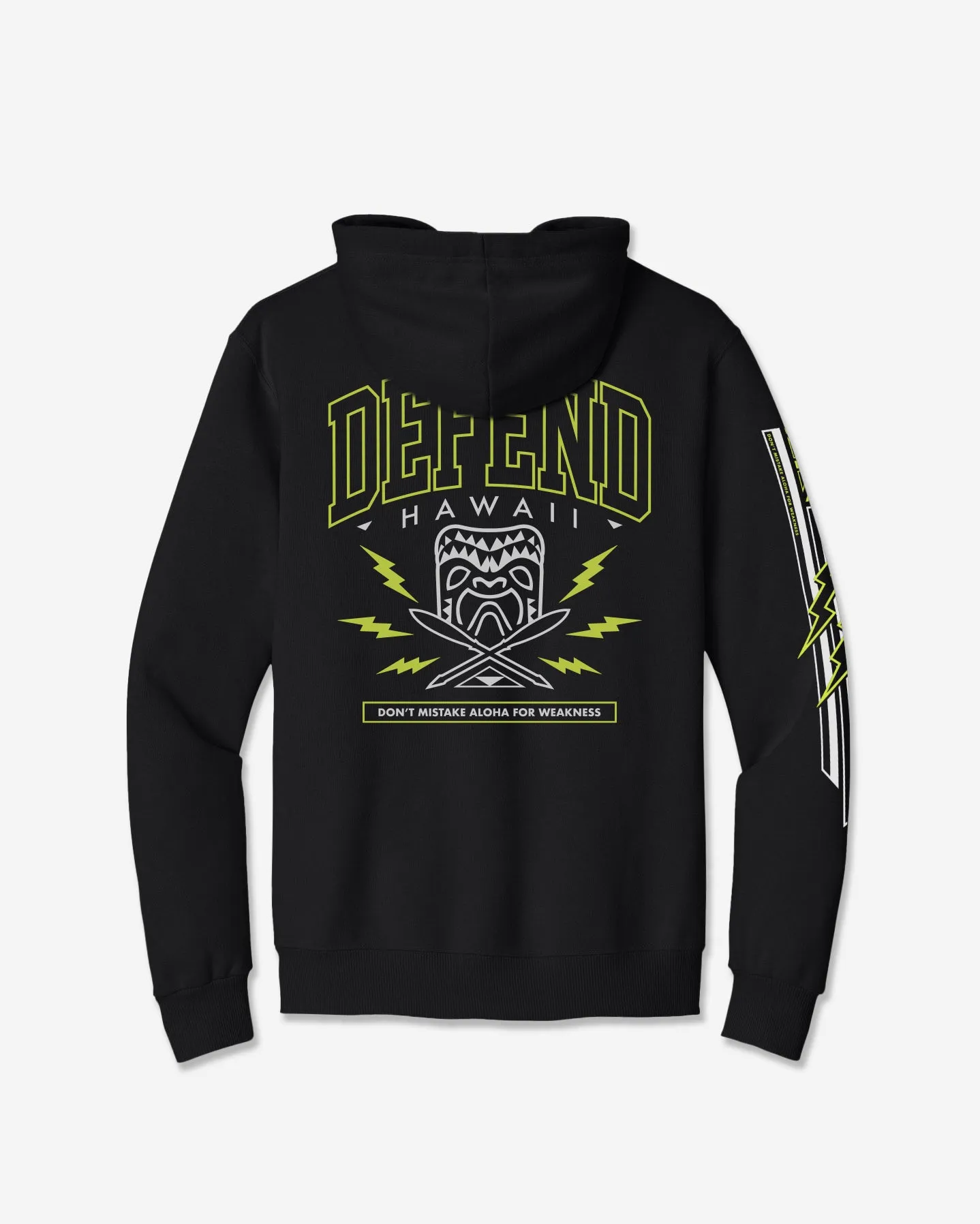 KI'I BANG BANG Black Sport-Wick Hoodie