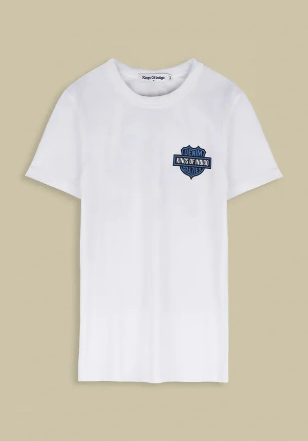 Kings Of Indigo White Denim Crazies T-Shirt