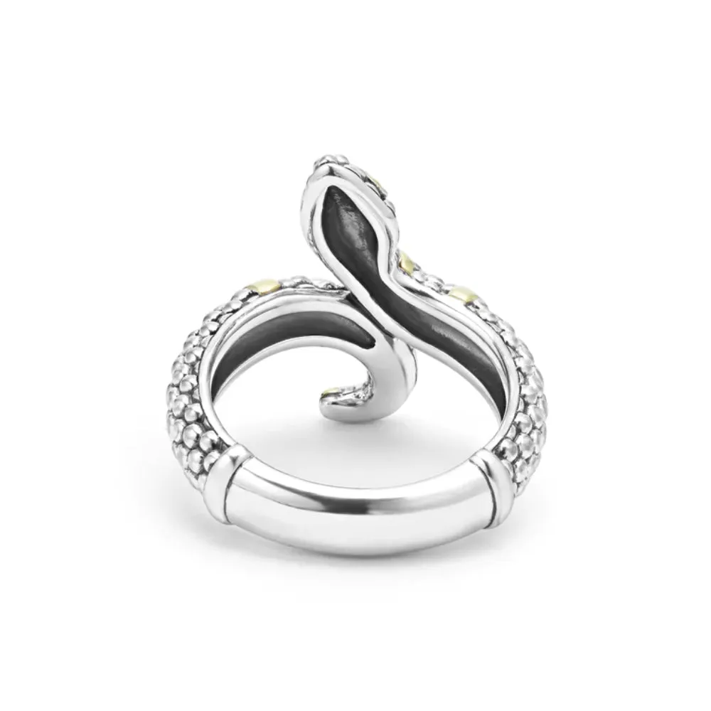 Lagos Rare Wonders Two-Tone Snake Ring