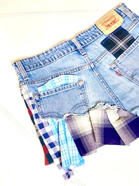 LEVIS Vintage Patchwork Shorts