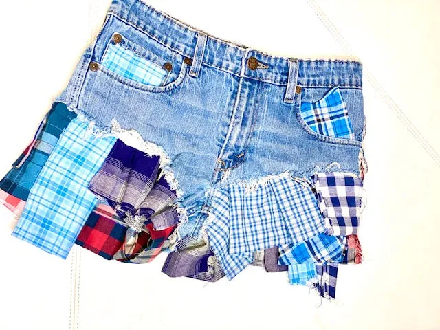 LEVIS Vintage Patchwork Shorts