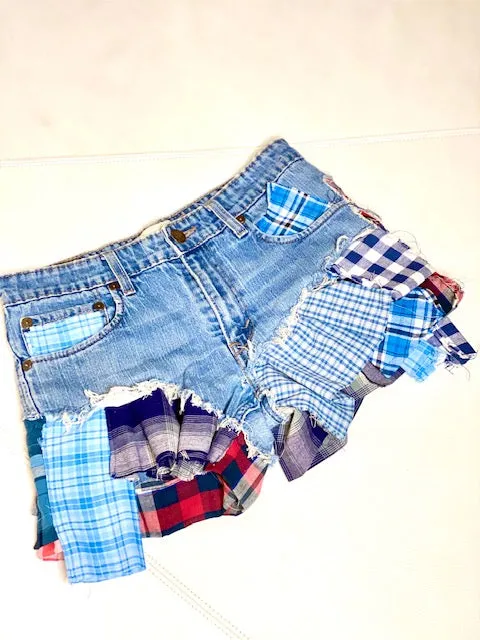 LEVIS Vintage Patchwork Shorts