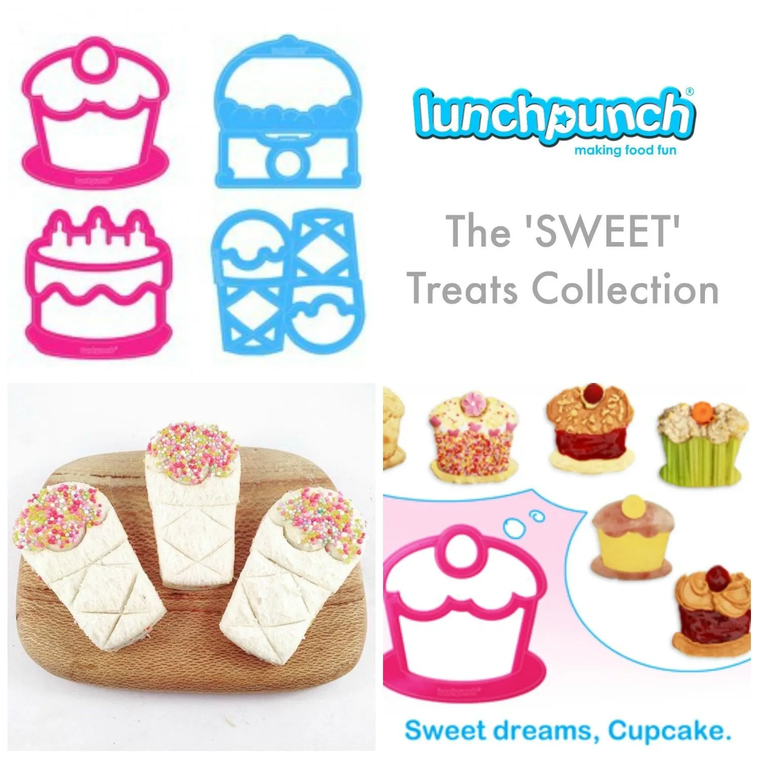 Lunch Punch Sandwich Cutter - Sweet