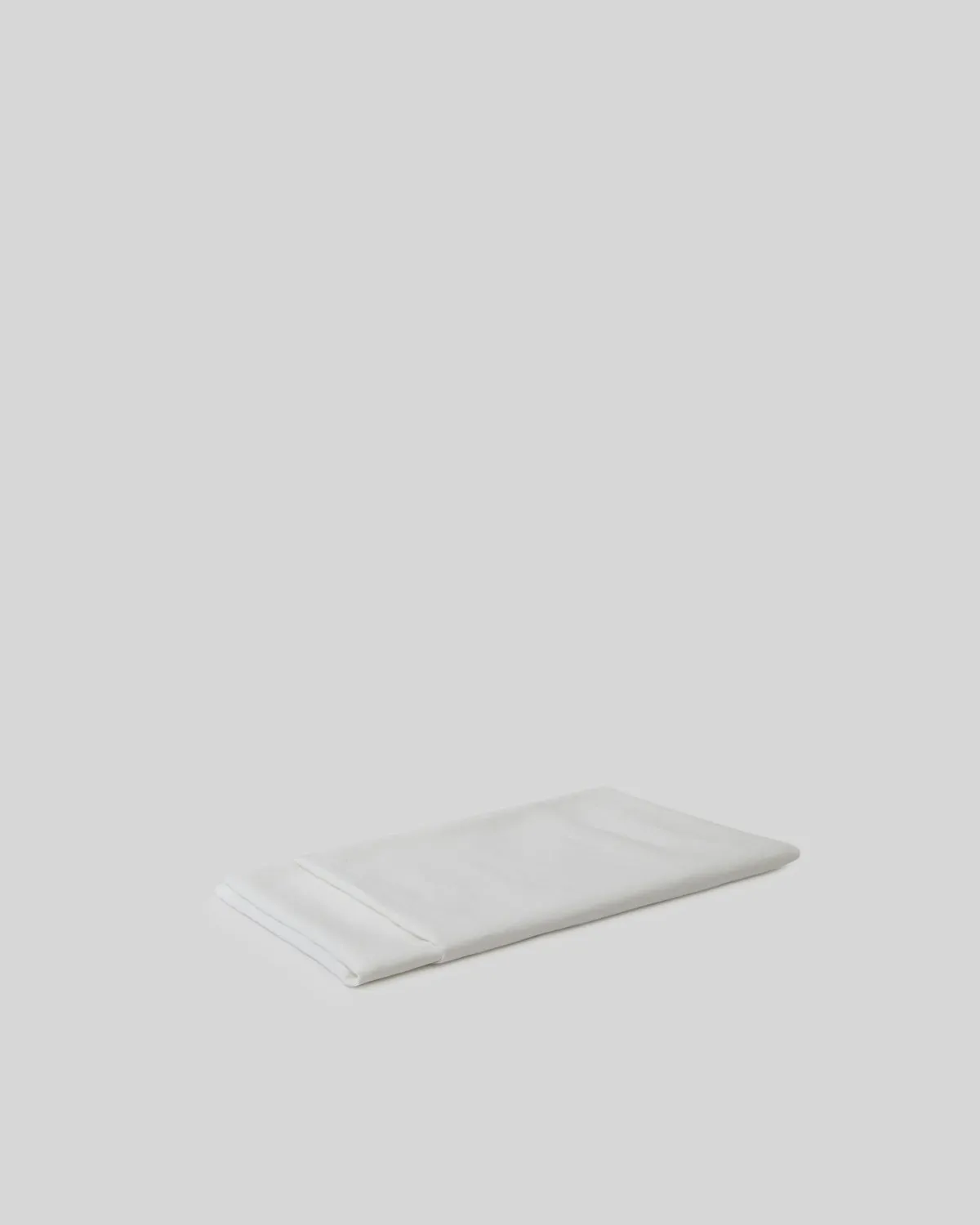 Marcel Linen Flat Sheet - Milk